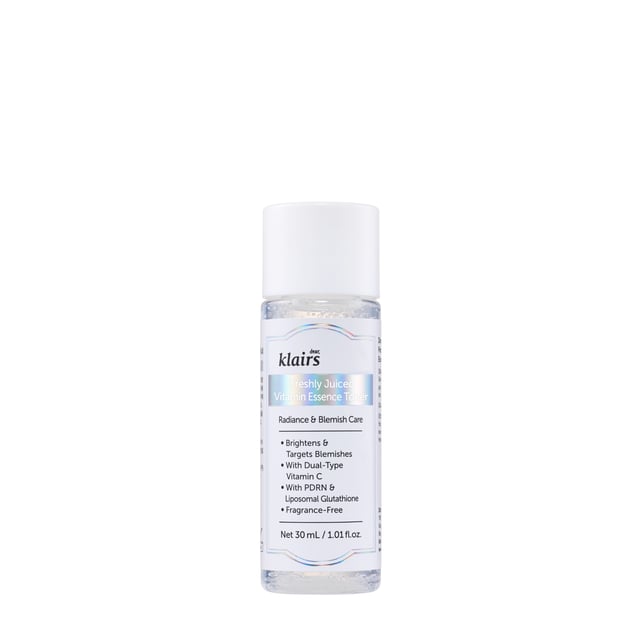Klairs Freshly Juiced Vitamin Essence Toner 30 ml | Hudvård - Ansiktsvård - Ansiktsrengöring - Ansiktsvatten & toner | Apoteka