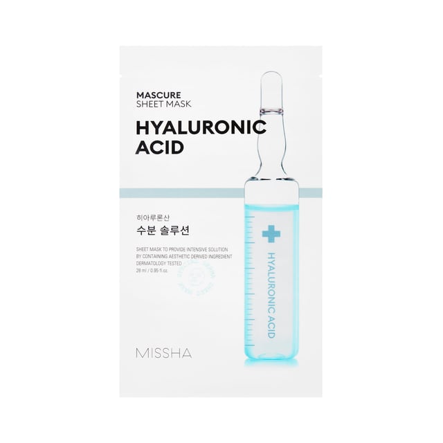Missha Mascure Hydra Solution Hyaluronic Acid Sheet Mask 28 ml