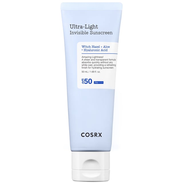 COSRX Ultra Light Invisible Sun Screen SPF50 50ml | Hudvård - Ansiktsvård - Ansiktskräm - Dagkräm med SPF | Apoteka