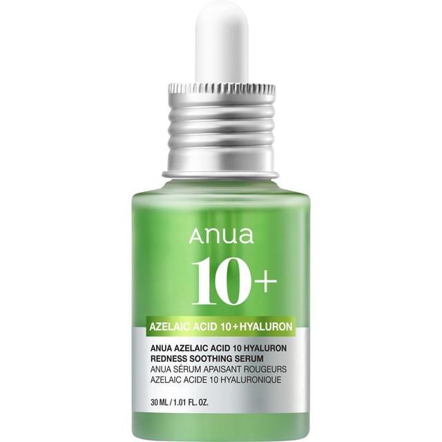 Anua Azelaic Acid 10 Hyaluron Redness Soothing Serum 30 ml | Hudvård - Ansiktsvård - Serum - Hyaluronsyraserum,Hudvård - Hudbesvär - Rosacea & rodnad | Apoteka