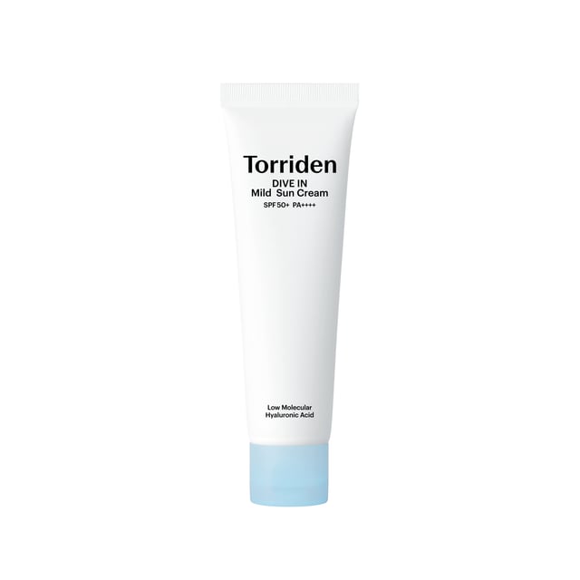 Torriden DIVE-IN Mild Suncream SPF 50 60ml | Hudvård - Solskydd - Solskydd för ansikte | Apoteka