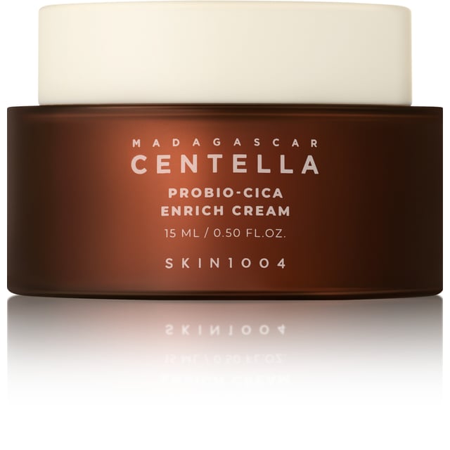 SKIN1004 Madagascar Centella Probio-Cica Enrich Cream 15 ml | Hudvård - Ansiktsvård - Ansiktskräm - 24-timmarskräm,Hudvård - Ansiktsvård - Ansiktskräm - Dagkräm,Hudvård - Hudbesvär - Torr & irriterad hud | Apoteka