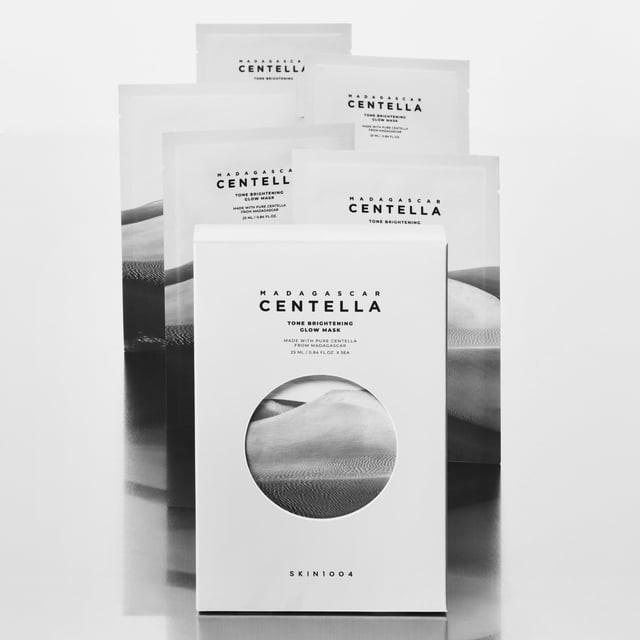 SKIN1004 Madagascar Centella Tone Brightening Glow Mask 5st | Hudvård - Ansiktsvård - Ansiktsmask - Djuprengörande ansiktsmask,Hudvård - Ansiktsvård - Ansiktsmask - Sheet mask | Apoteka