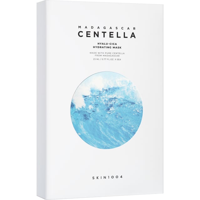SKIN1004 Madagascar Centella Hyalu-Cica Hydrating Mask 5 st | Hudvård - Ansiktsvård - Ansiktsmask - Återfuktande ansiktsmask,Hudvård - Ansiktsvård - Ansiktsmask - Sheet mask | Apoteka