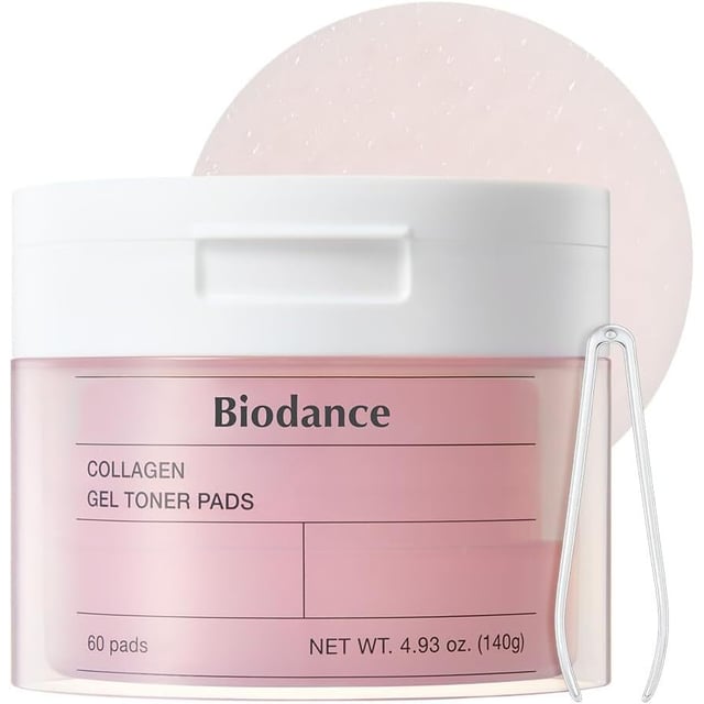 BIODANCE Collagen Gel Toner Pads 60 Pads | Hudvård - Ansiktsvård - Ansiktsrengöring - Ansiktsvatten & toner | Apoteka