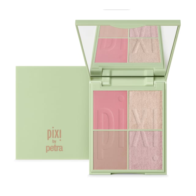 Pixi Nuance Quartette Honey Nectar 12 g | Smink - Bas - Highlighter,Smink - Ögonmakeup - Ögonskugga,Smink - Bas - Bronzer,Smink - Puder & Rouge | Apoteka