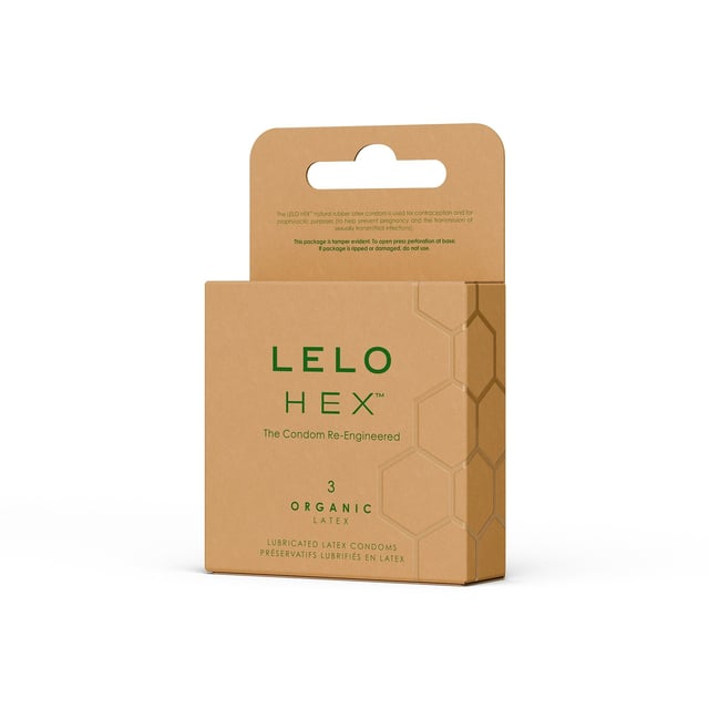 LELO HEX™ Organic 3 st | Sex & lust - Preventivmedel - Kondomer | Apoteka