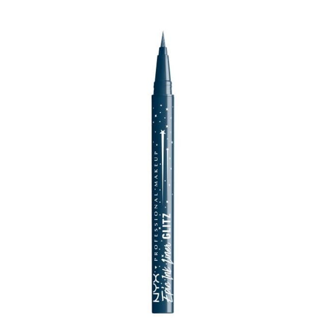 NYX Professional Makeup Epic Ink Liner Glitz Vattenfast Eyelinerpenna 05 Denim Dazzle 1 ml | Smink - Ögonmakeup - Eyeliner & kajal | Apoteka