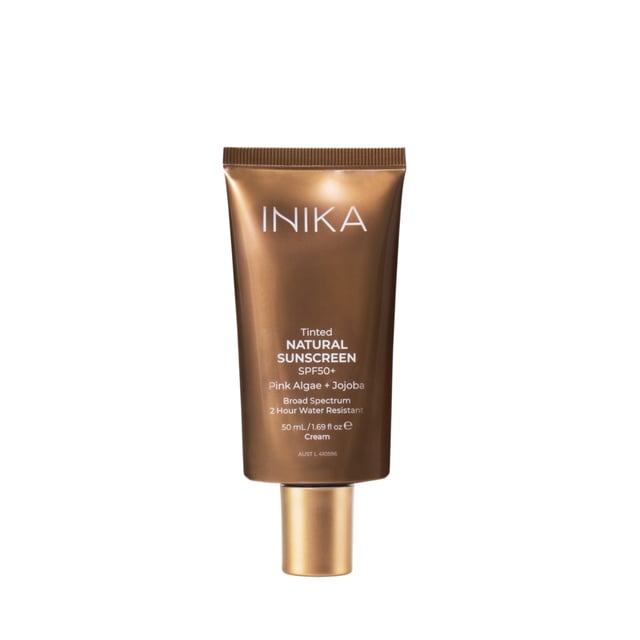 INIKA Organic Tinted Natural Sunscreen SPF50+ 50 ml | Hudvård - Solskydd - Solskydd för ansikte | Apoteka