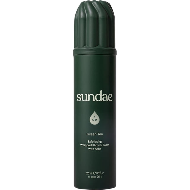 Sundae Body Whipped Shower Foam Green Tea AHA 265 ml