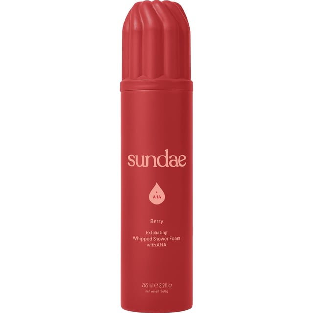 Sundae Body Whipped Shower Foam Berry AHA 265 ml | Hudvård - Kroppsvård - Bad & dusch - Duschkräm & duschtvål | Apoteka