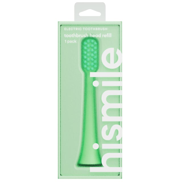 Hismile Toothbrush Head Refill Grön 1 st | Munvård - Tandborste - Tandborsthuvud,Munvård - Tandborste - Eltandborste | Apoteka