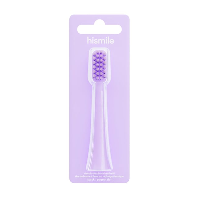 Hismile Toothbrush Head Refill Lila 1 st | Munvård - Tandborste - Tandborsthuvud,Munvård - Tandborste - Eltandborste | Apoteka