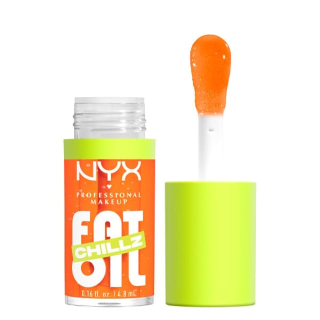 NYX Professional Makeup Fat Oil Chillz Lip Drip Läppolja 15 Citrus Chiller 4,8 ml | Smink - Läppar - Läppglans | Apoteka