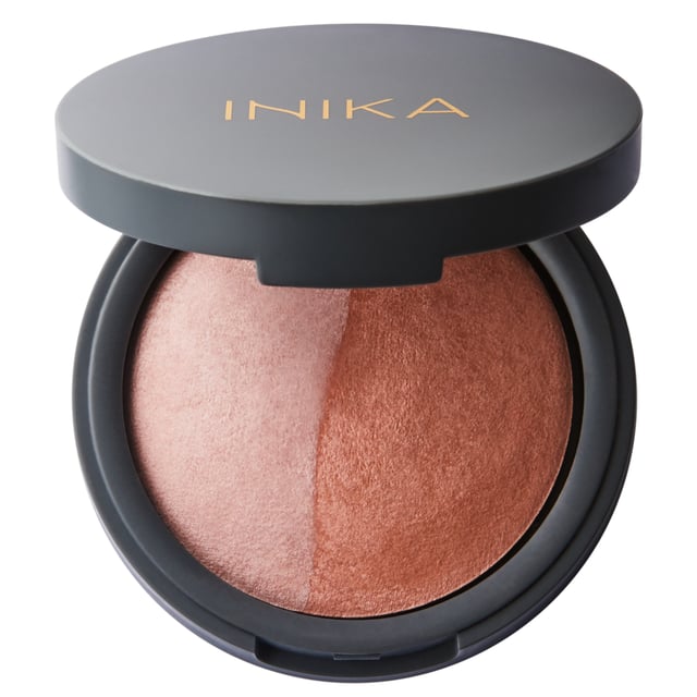 INIKA Organic Baked Blush Duo Pink Tickle 6,5 g | Smink - Puder & Rouge | Apoteka
