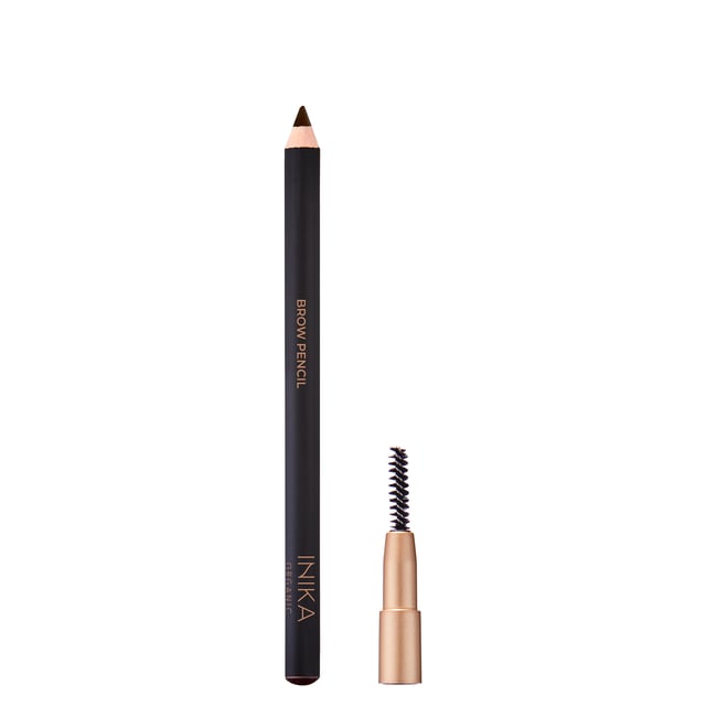 INIKA ORGANIC Brow Pencil Dark Brunette 1,1g | Smink - Ögonbryn - Ögonbrynspenna | Apoteka