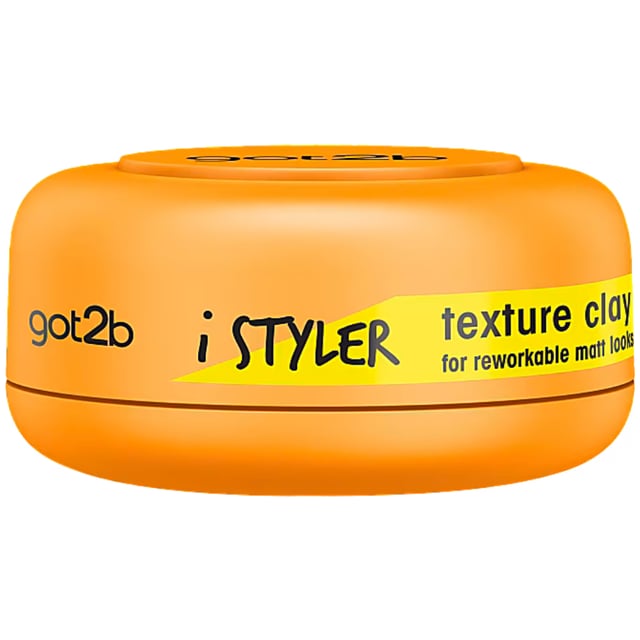 Schwarzkopf Got2b Texture Clay 75 ml | Hårvård - Hårstyling - Hårvax | Apoteka