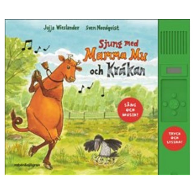 Sjung med Mamma Mu och Kråkan: med ljudmodul | Baby, barn & förälder - Leksaker - Barnböcker,Hushåll - Böcker | Apoteka