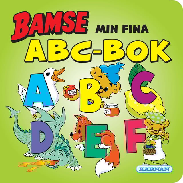 Bamse Min fina ABC-bok | Baby, barn & förälder - Leksaker - Barnböcker,Hushåll - Böcker | Apoteka