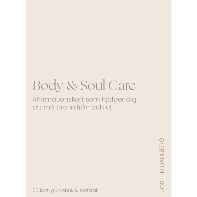 Body & Soul Care Affirmationskort | Hushåll - Spel | Apoteka
