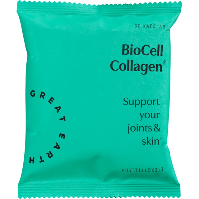 Great Earth BioCell Collagen Refill 60 kapslar | Vitaminer & kosttillskott - Kollagen | Apoteka