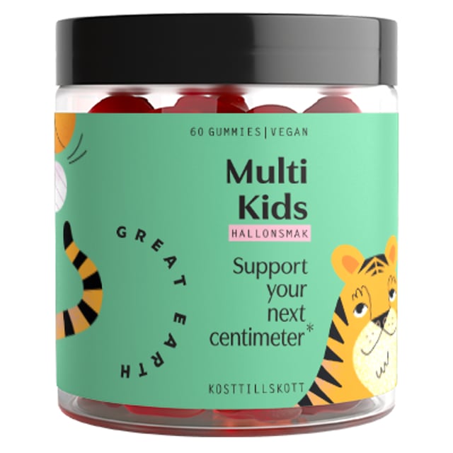 Great Earth Multi Kids 60 tuggtabletter | Baby, barn & förälder - Vitaminer & kosttillskott för barn - Vitaminer för barn - Multivitamin för barn,Vitaminer & kosttillskott - Vitaminer & mineraler - Multivitamin - Multivitaminkomplex | Apoteka