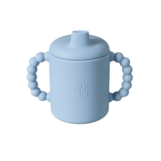 Jack o Juno Bubble Pipmugg Pale Blue | Baby, barn & förälder - Mata - Pipmuggar & glas | Apoteka