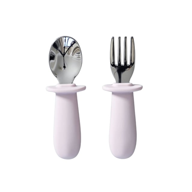 Jack o Juno Baby Bestickset Light Pink | Baby, barn & förälder - Mata - Barntallrikar & barnbestick | Apoteka