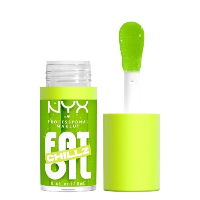 NYX Professional Makeup Fat Oil Chillz Lip Drip Läppolja 19 Kiwi Freezie 4,8 ml | Smink - Läppar - Läppglans | Apoteka