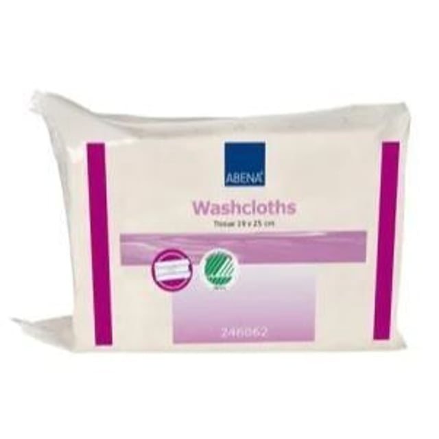 Abena Tvättlappar 125st 6-lager | Baby, barn & förälder - Blöjor & våtservetter - Tvättlappar | Apoteka