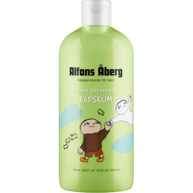Alfons Superstora Bubbliga Badskum 500 ml | Baby, barn & förälder - Hudvård för barn - Badskum för barn | Apoteka