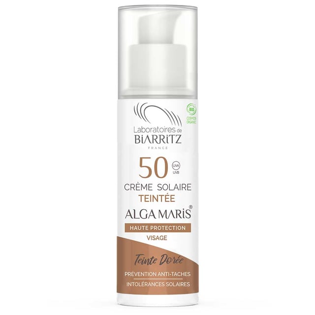 Alga Maris Tinted Face Sunscreen SPF50 Golden 50 ml | Hudvård - Solskydd - Solskydd för ansikte | Apoteka
