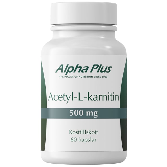 Kp Alpha Plus Acetyl-L-karnitin 60 kapslar | Apohem Kp Alpha Plus Acetyl-L-karnitin 60 kapslar | Apohem
