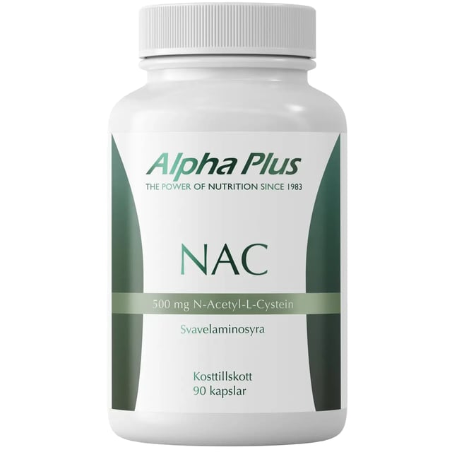 Alpha Plus NAC 90 kapslar | Vitaminer & kosttillskott - Aminosyror | Apoteka