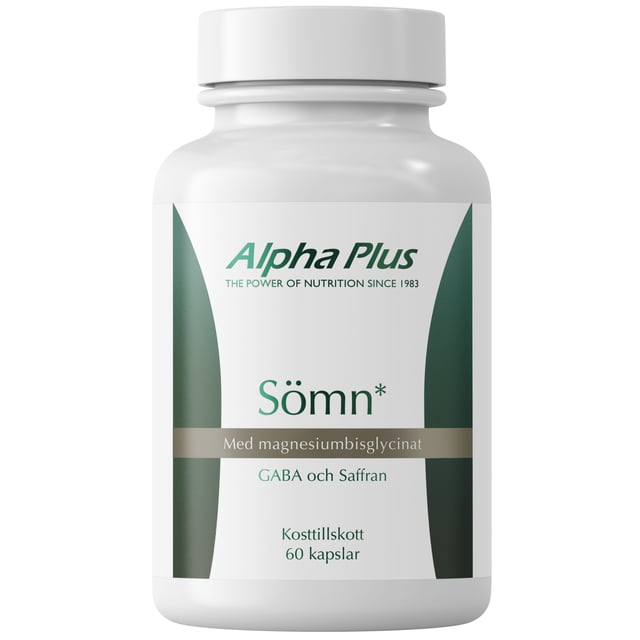 Alpha Plus Sömn 60 kapslar | Vitaminer & kosttillskott - Sömn | Apoteka