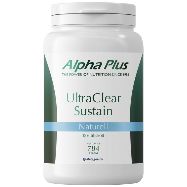 Alpha Plus UltraClear Sustain 784 g | Vitaminer & kosttillskott - Immunförsvar | Apoteka