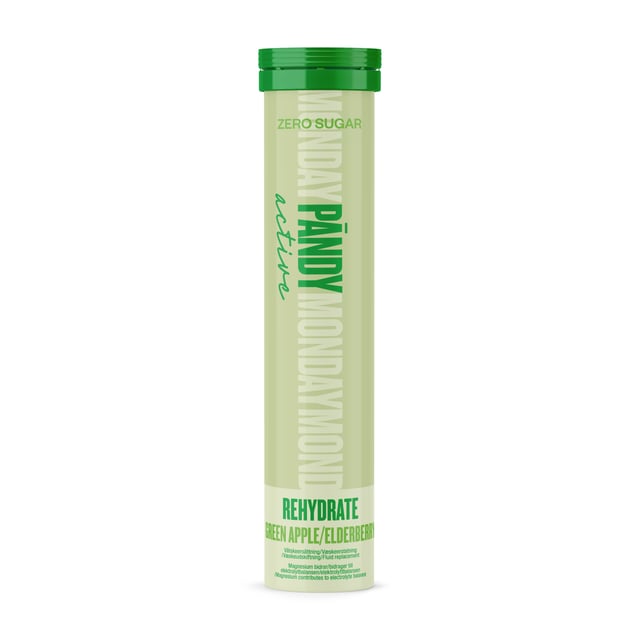 Pändy Active Rehydrate Green Apple & Elderberry 20 st