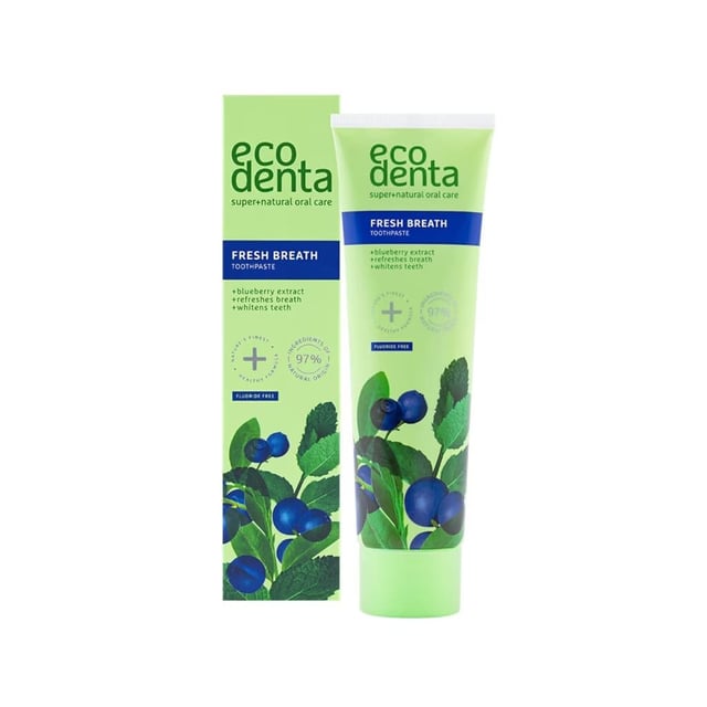 Ecodenta Fresh Breath Blueberry 100 ml | Munvård - Tandkräm | Apoteka