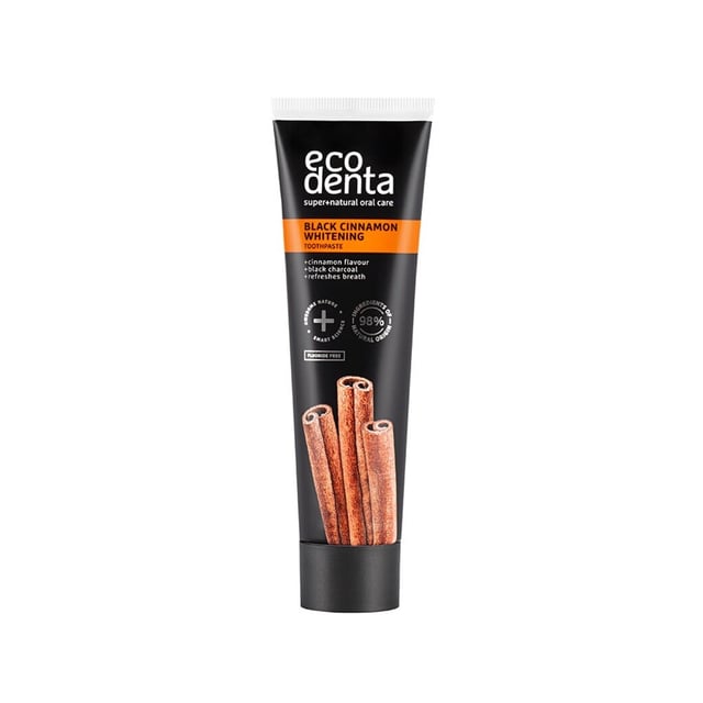 Ecodenta Black Cinnamon Whitening Toothpaste 100 ml | Munvård - Tandkräm | Apoteka