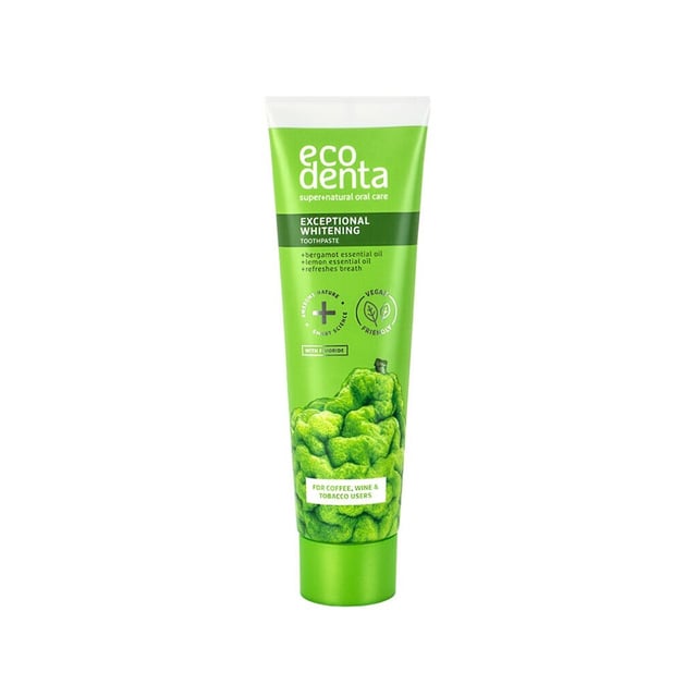 Ecodenta Exceptional Whitening Toothpaste With Bergamote Oil 100 ml | Munvård - Tandkräm | Apoteka