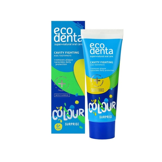 Ecodenta Color Surprise Kids Toothpaste 75 ml | Baby, barn & förälder - Munvård för barn - Barntandkräm | Apoteka