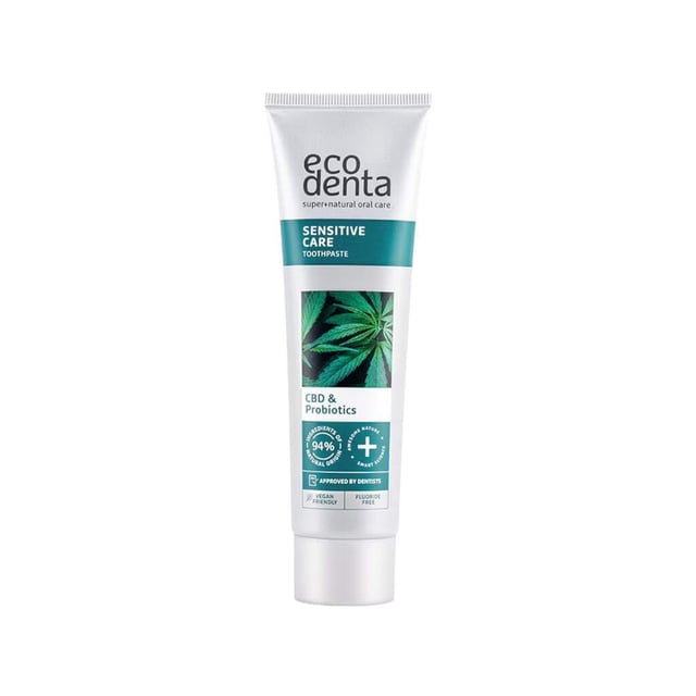 Ecodenta Sensitive Toothpaste With Cbd And Probiotics 100 ml | Munvård - Tandkräm | Apoteka