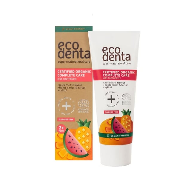 Ecodenta Organic Juicy Fruit Kids Toothpaste 75 ml | Baby, barn & förälder - Munvård för barn - Barntandkräm | Apoteka