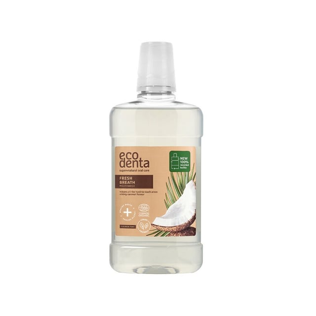 Ecodenta Organic Minty Coconut Mouthwash 500 ml | Munvård - Munskölj | Apoteka