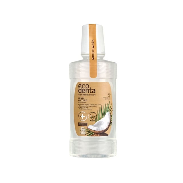 Ecodenta Organic Minty Coconut Mouthwash 250 ml | Munvård - Munskölj | Apoteka