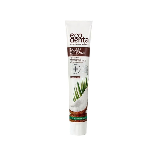 Ecodenta Organic Anti-Plaque Toothpaste With Coconut Oil 75 ml | Munvård - Tandkräm | Apoteka