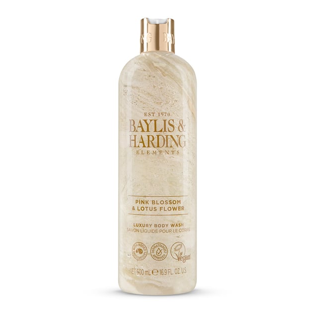 Baylis & Harding Elements Pink Blossom & Lotus Flower Body Wash 500 ml