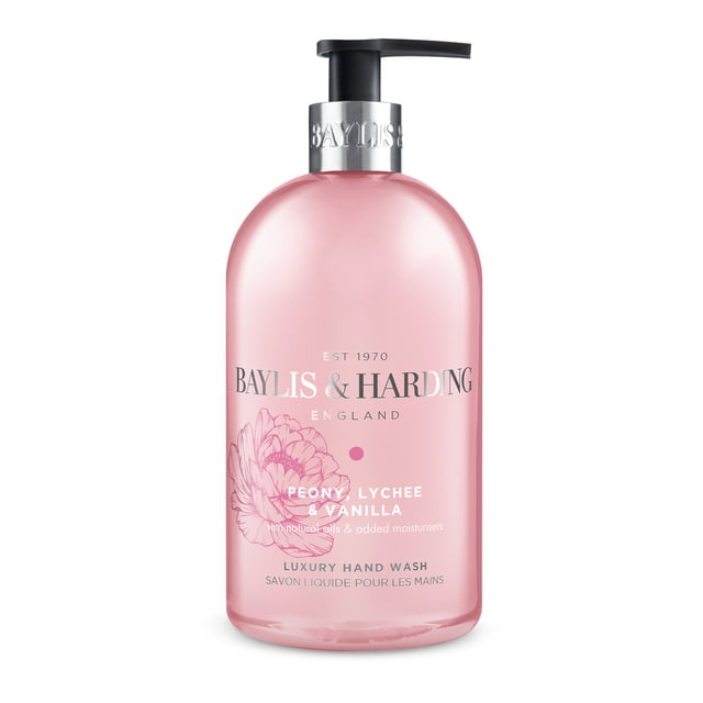 Baylis & Harding Signature Peony, Lychee & Vanilla Hand Wash 500 ml