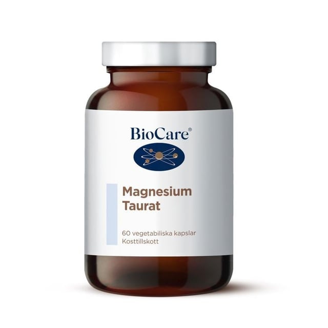 BioCare Magnesium Taurat 60 kapslar | Vitaminer & kosttillskott - Vitaminer & mineraler - Magnesium | Apoteka