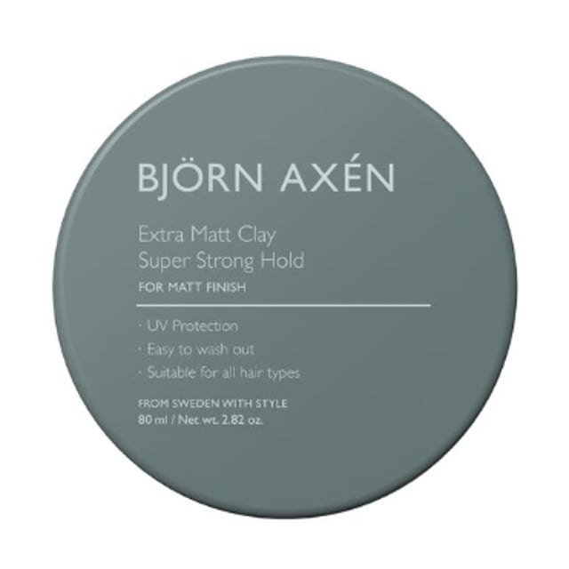 Björn Axén Extra Matt Clay Super Strong Hold 80 ml | Hårvård - Hårstyling - Hårvax | Apoteka